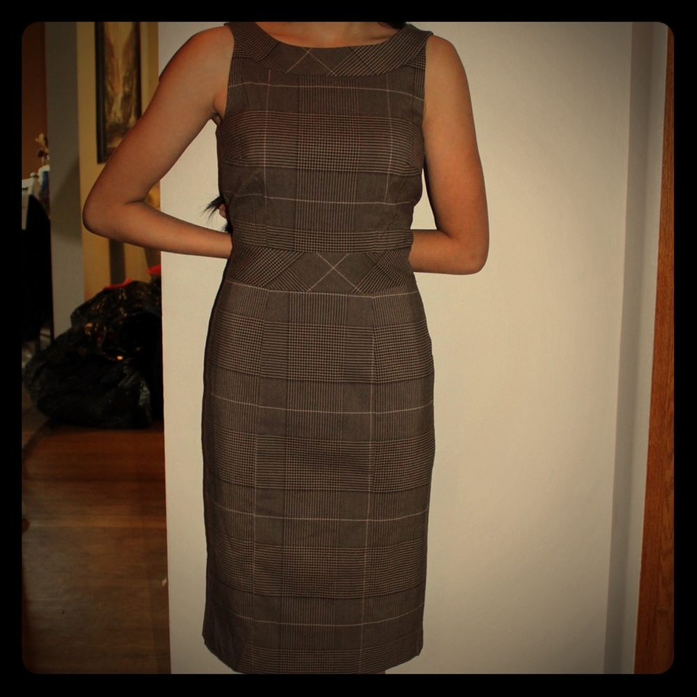 Simple Plaid Dress